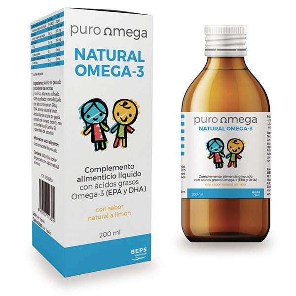 Omega 3 niños El producto más equilibrado y natural para ayudar a tu hijo