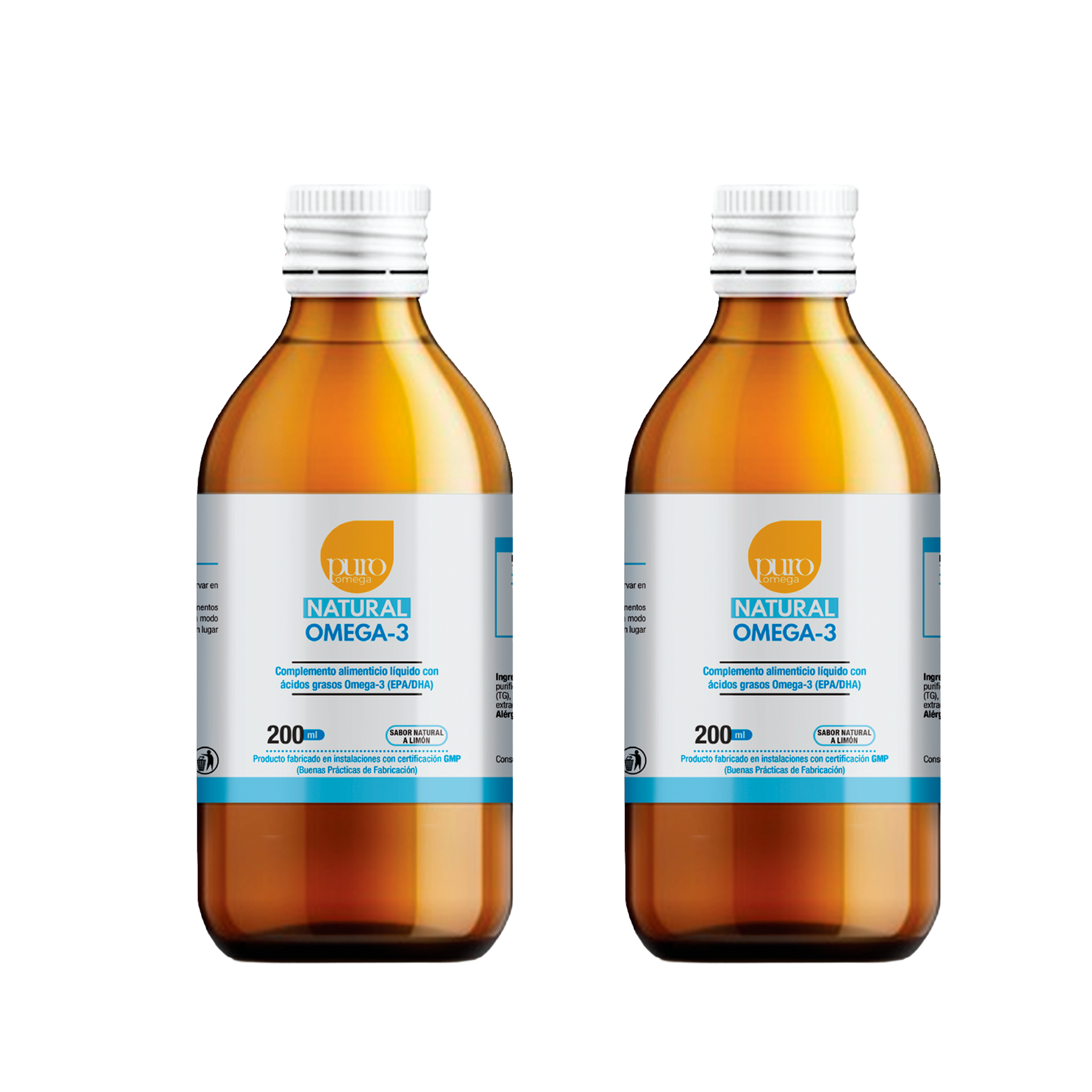 Pack ahorro 2 unidades - Natural Omega-3 líquido