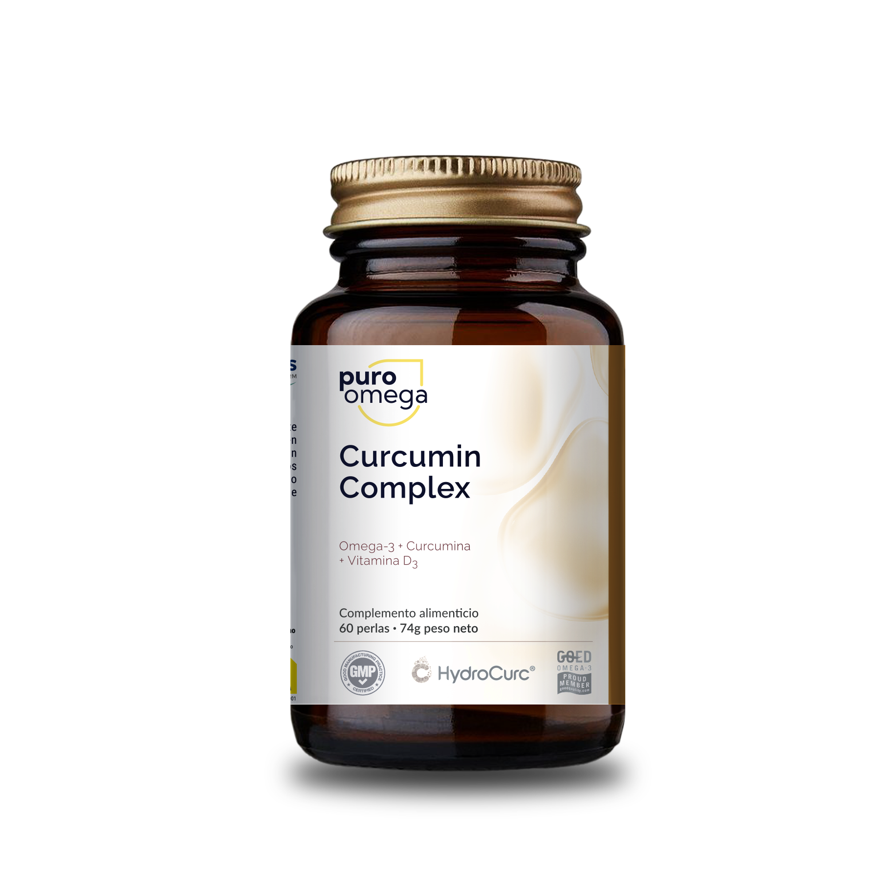 Ficticio vidrio Curcumin